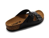 Pánská zdravotní obuv Leons Marco - Černá