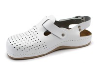 Pánské zdravotní sandály Leons Lyra Man - Bílá