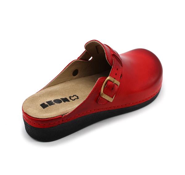 Dámská zdravotní obuv Leons Adina - Červená