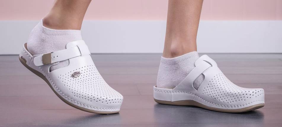 Certifikovaná zdravotní pracovní obuv Leons