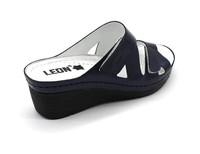Dámská zdravotní obuv Leons Punto - Modrá