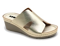 Dámská zdravotní obuv  Leons Ella - Zlatá