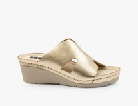 Dámská zdravotní obuv  Leons Ella - Zlatá