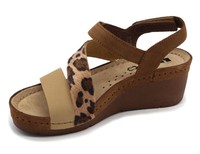 Dámské zdravotní sandále Dina New - Leopard