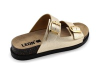 Dámská zdravotní obuv Leons Lara - Zlatá