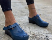 Dámská zdravotní obuv Leons Nora - Modrá