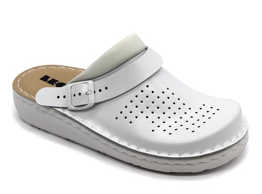 Certifikovaná dámská zdravotní obuv MedPro - Bílá