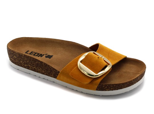 Dámská zdravotní obuv Leons Primavera - Žlutá