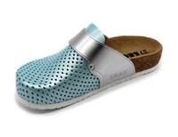 Zdravotní obuv Mili - Mint-stříbrná