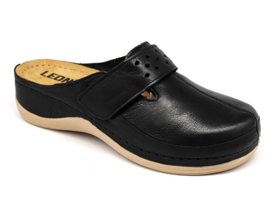 Zdravotní obuv Leons Tina vzorek - Černá