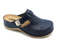 Strečová zdravotní obuv Leons Belaflex - Modrá