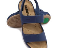 Zdravotní obuv sandály Leons Alex - Modrá