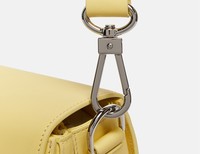 Bree dámská kožená crossbody kabelka - Žlutá