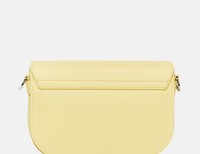 Bree dámská kožená crossbody kabelka - Žlutá