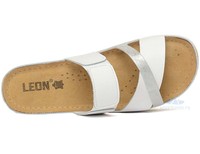 Dámská zdravotní obuv Leons Silver - Stříbrná