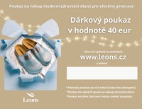 Elektronický dárkový poukaz na zdravotní obuv