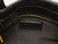 Kassandre kožená kabelka - Černá