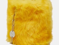 Lanvin kožená taška kabelka - Žlutá