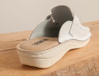 Pánská zdravotní obuv Leons Rolo - Bílá