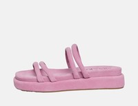 Mia & Jo kožené pantofle - Růžová