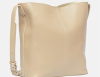 Santini Firenze kožená kabelka taška přes rameno - Sand