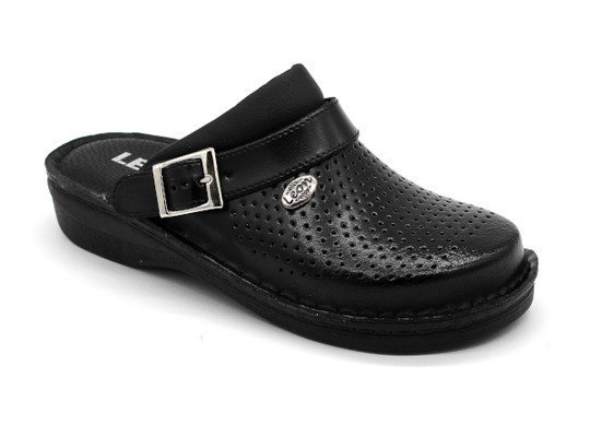 Unisex zdravotní obuv Leons Medica - Černá