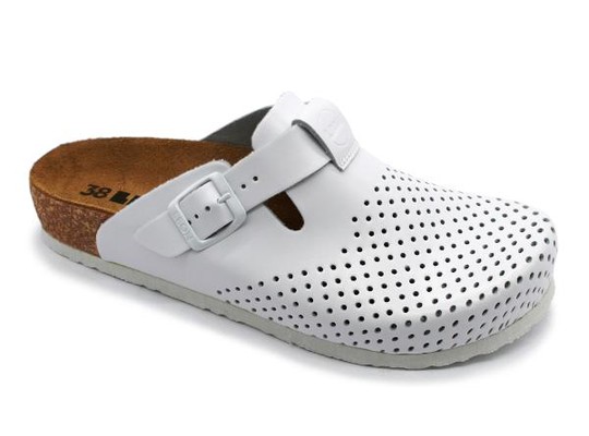 Dámská zdravotní obuv Leons Gabi New - Bílá