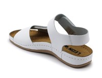 Dámské zdravotní sandály Leons Modum - Bíla