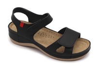 Dámské zdravotní sandály Leons Bibi New - Černá