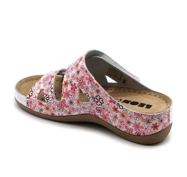 Dámská zdravotní obuv Leons Maja - Růžový květ
