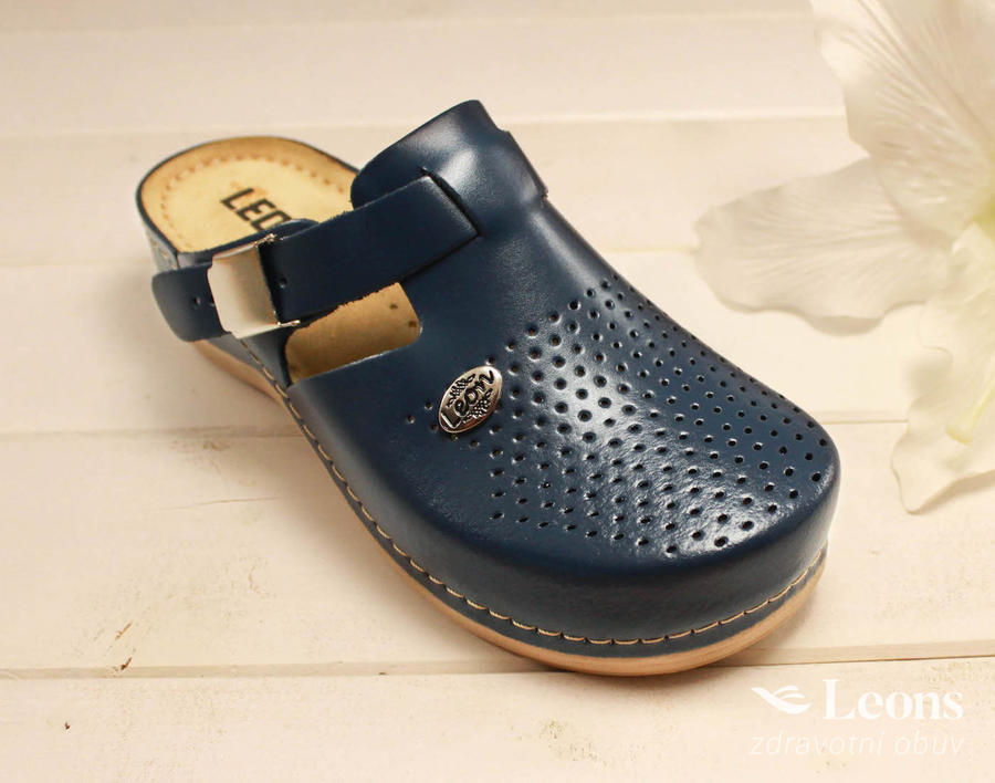 Dámská zdravotní obuv Leons Luna - Modrá