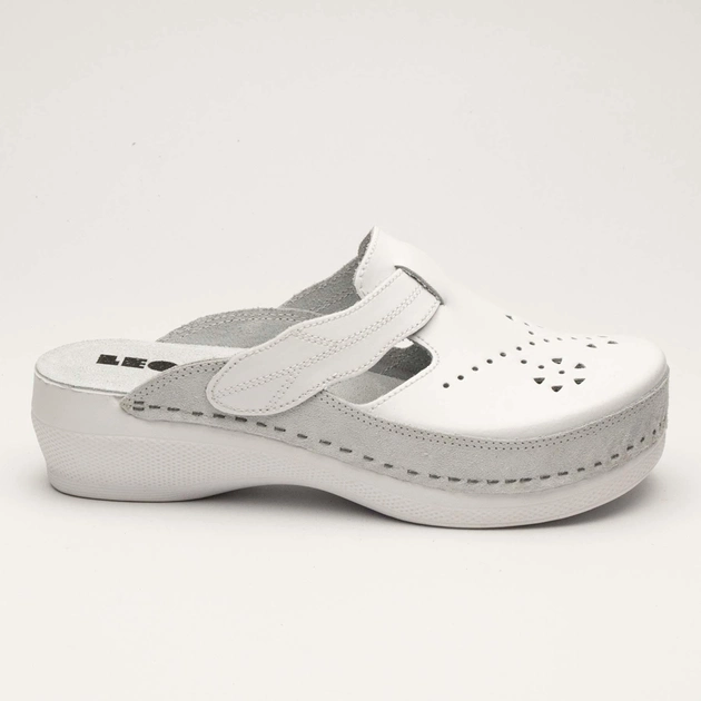 Dámská zdravotní obuv Leons Step - Bílá