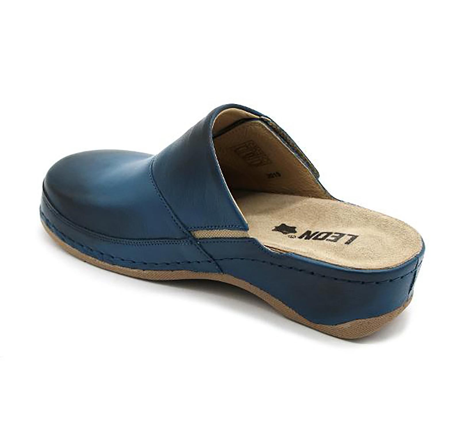 Dámská zdravotní obuv Leons Flexi - Modrá
