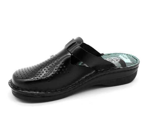 Dámská zdravotní obuv Leons Soft - Černá