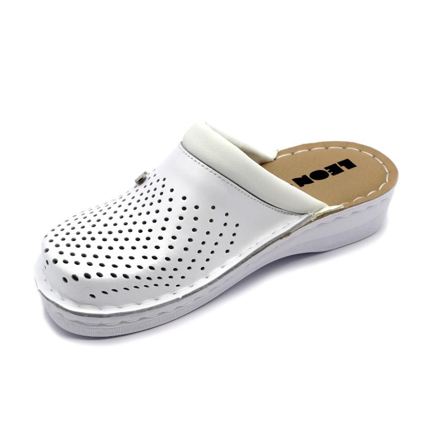 Dámská zdravotní obuv Leons Softex - Bílá