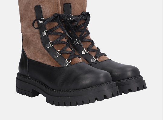 Di Nuovo half boots - Black Brown