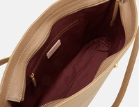 Coccinelle kožená taška - Taupe