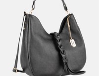 Anna Morellini Leather handbag - Černá