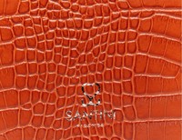 Santini Firenze kožená kabelka - Oranžová