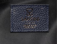 Santini Firenze Leather handbag - Navy