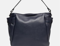 Santini Firenze Leather handbag - Navy