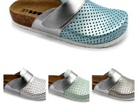 Dámská zdravotní obuv Leons Mili - Mint-stříbrná