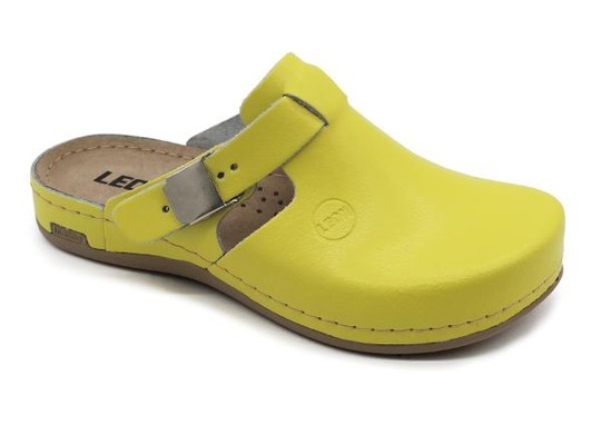 Dámská zdravotní obuv Leons Crura - Žlutá