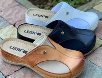 Zdravotní obuv na halluxy  Leons Comfy - Hnědá
