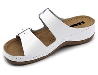Dámská zdravotní obuv Leons Santy - Bílá