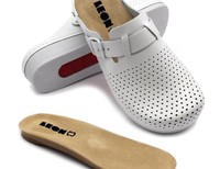 Dámská zdravotní obuv Leons Adica - Bílá