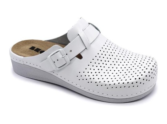 Dámská zdravotní obuv Leons Adica - Bílá