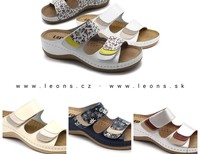 Dámská zdravotní obuv Leons Sena - Béžová