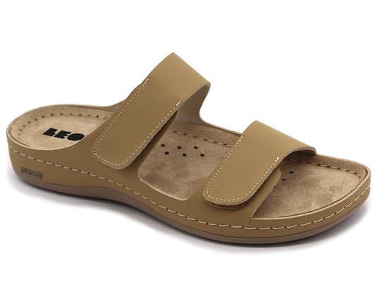 Dámská zdravotní obuv Leons Alice - Béžová
