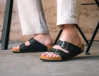 Pánská zdravotní obuv Leons Marco - Černá